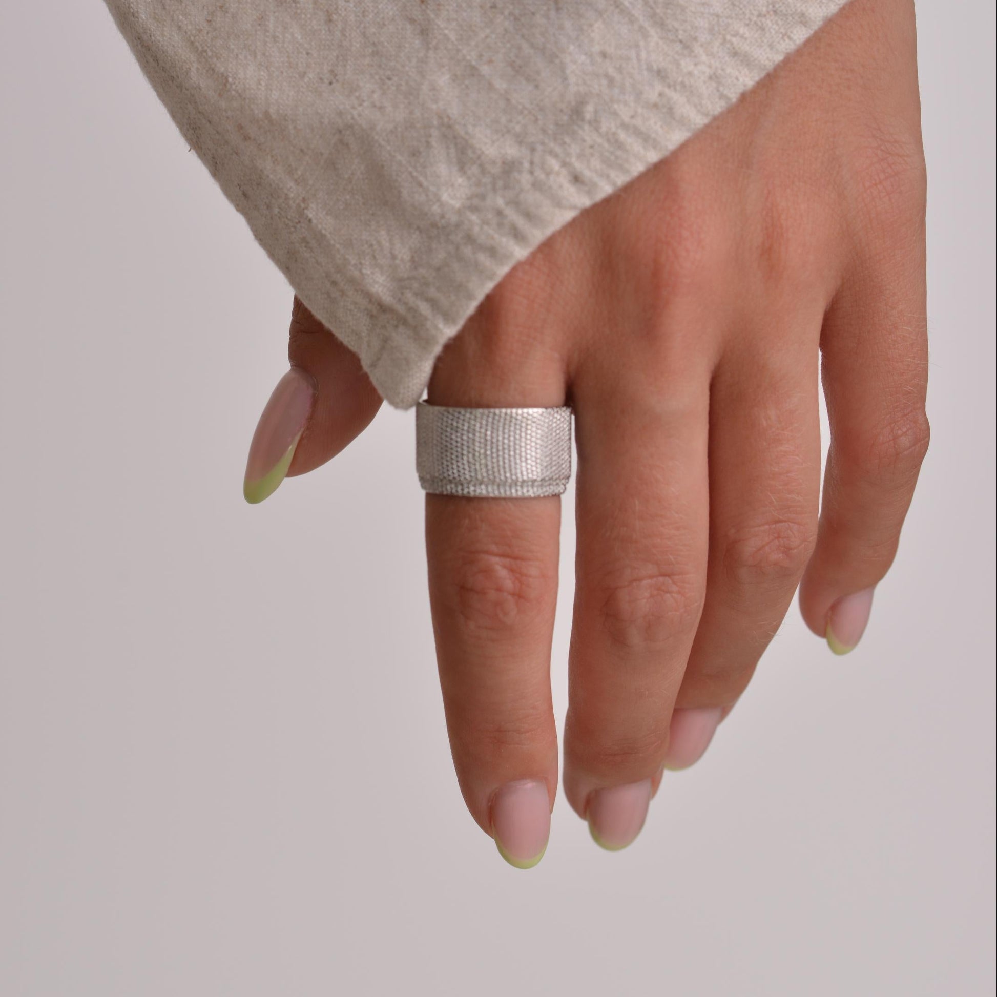 Chunky Chain Silver Rings33