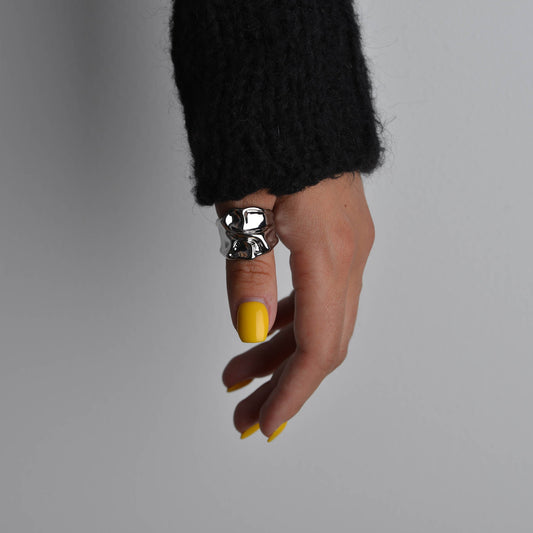 Chunky Silver Ring