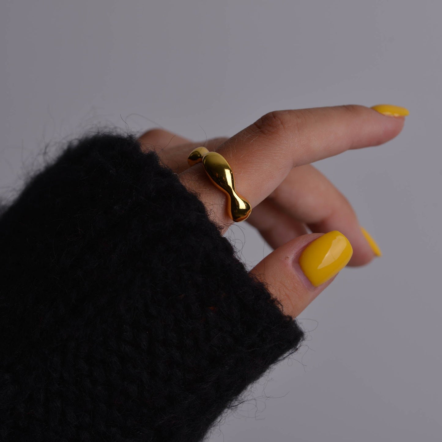 Chunky Sabrina Irregular Ring