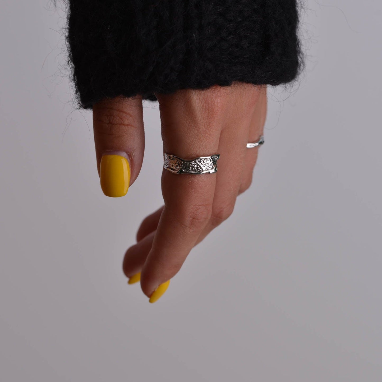 Isabella's Silver Ring Set
