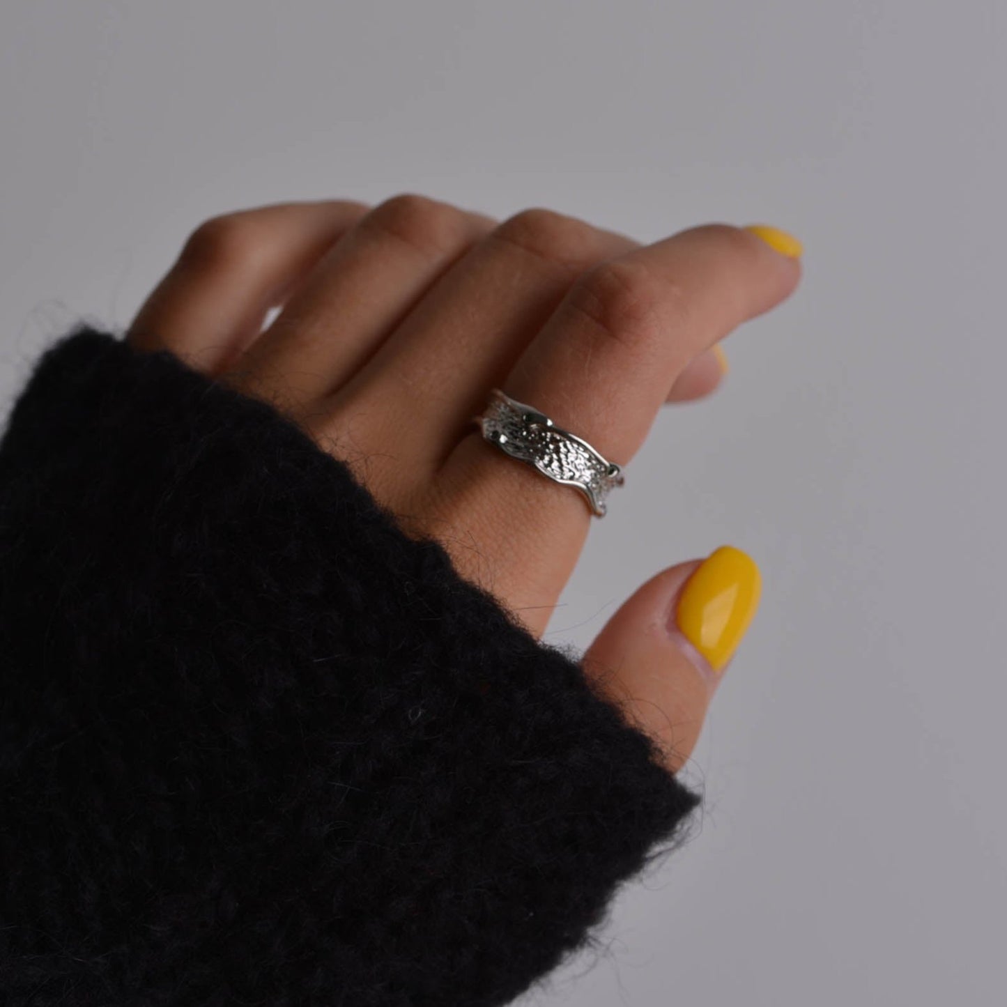 Isabella's Silver Ring Set