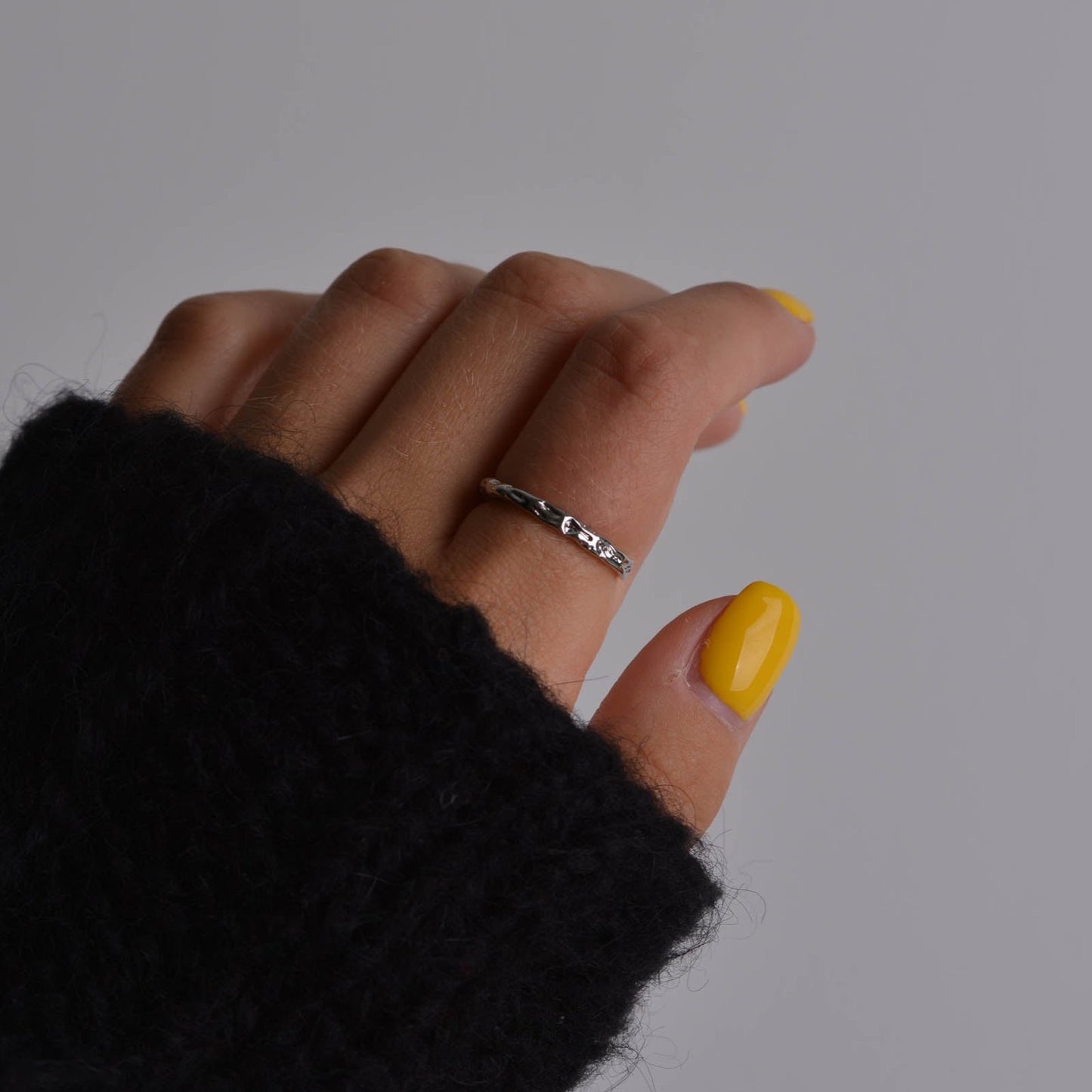 Isabella's Silver Ring Set