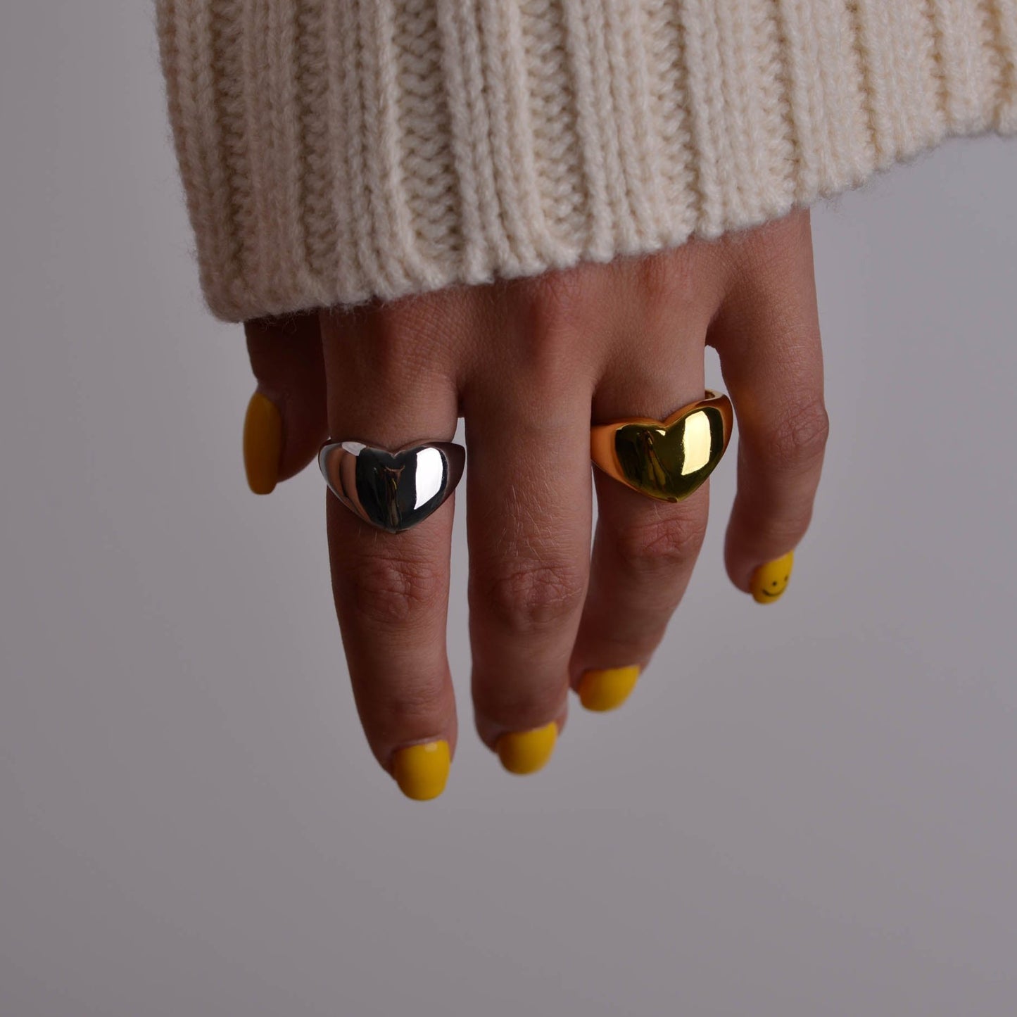 Chunky Heart Ring