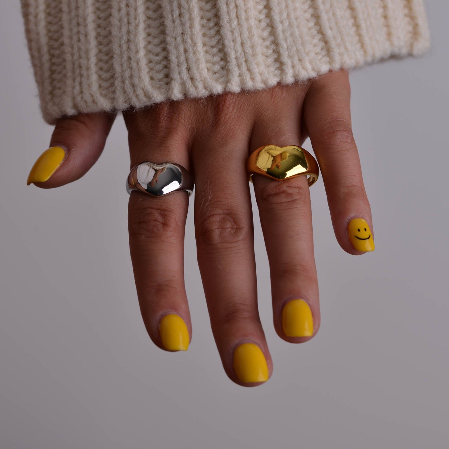 Chunky Heart Ring