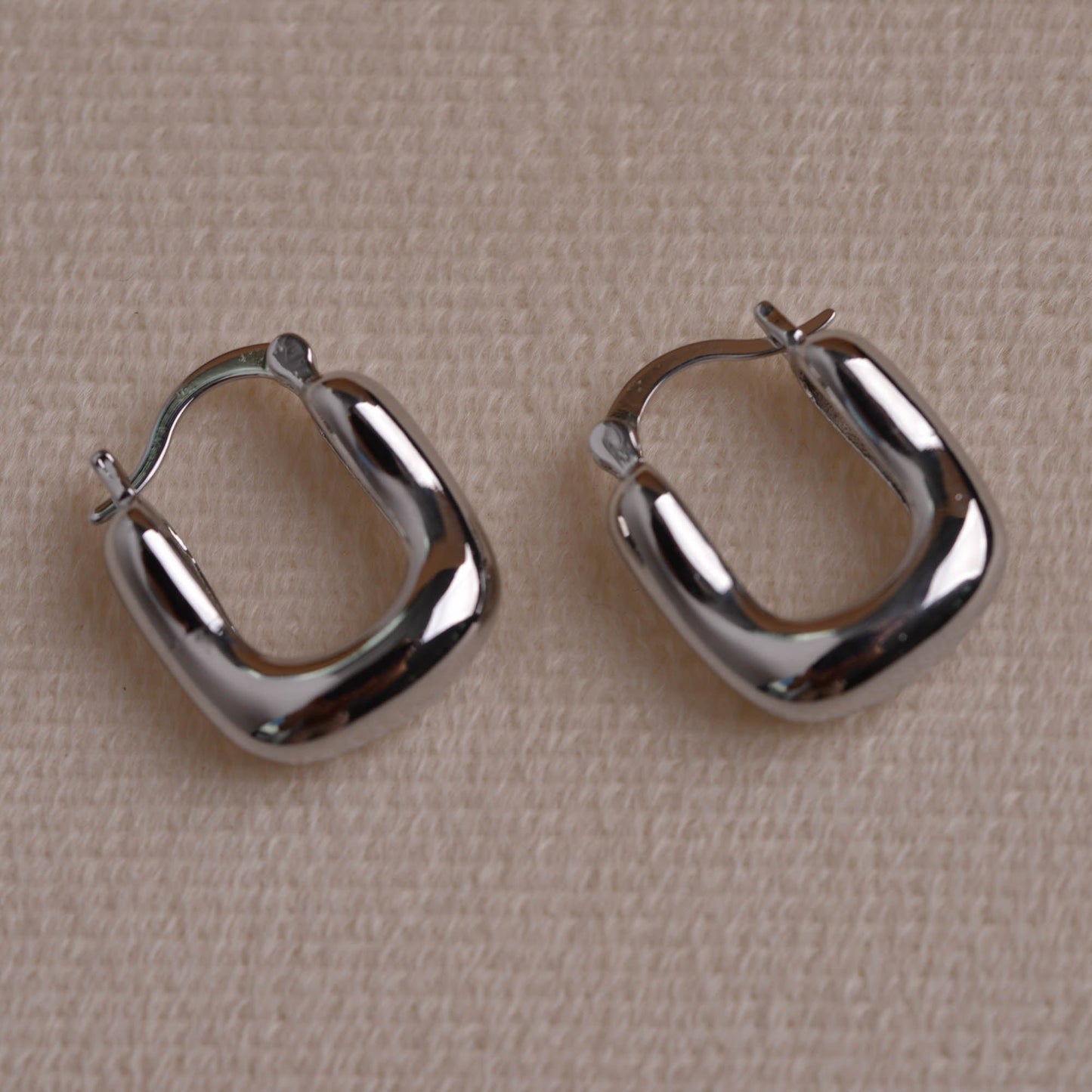 handmade square earrings
