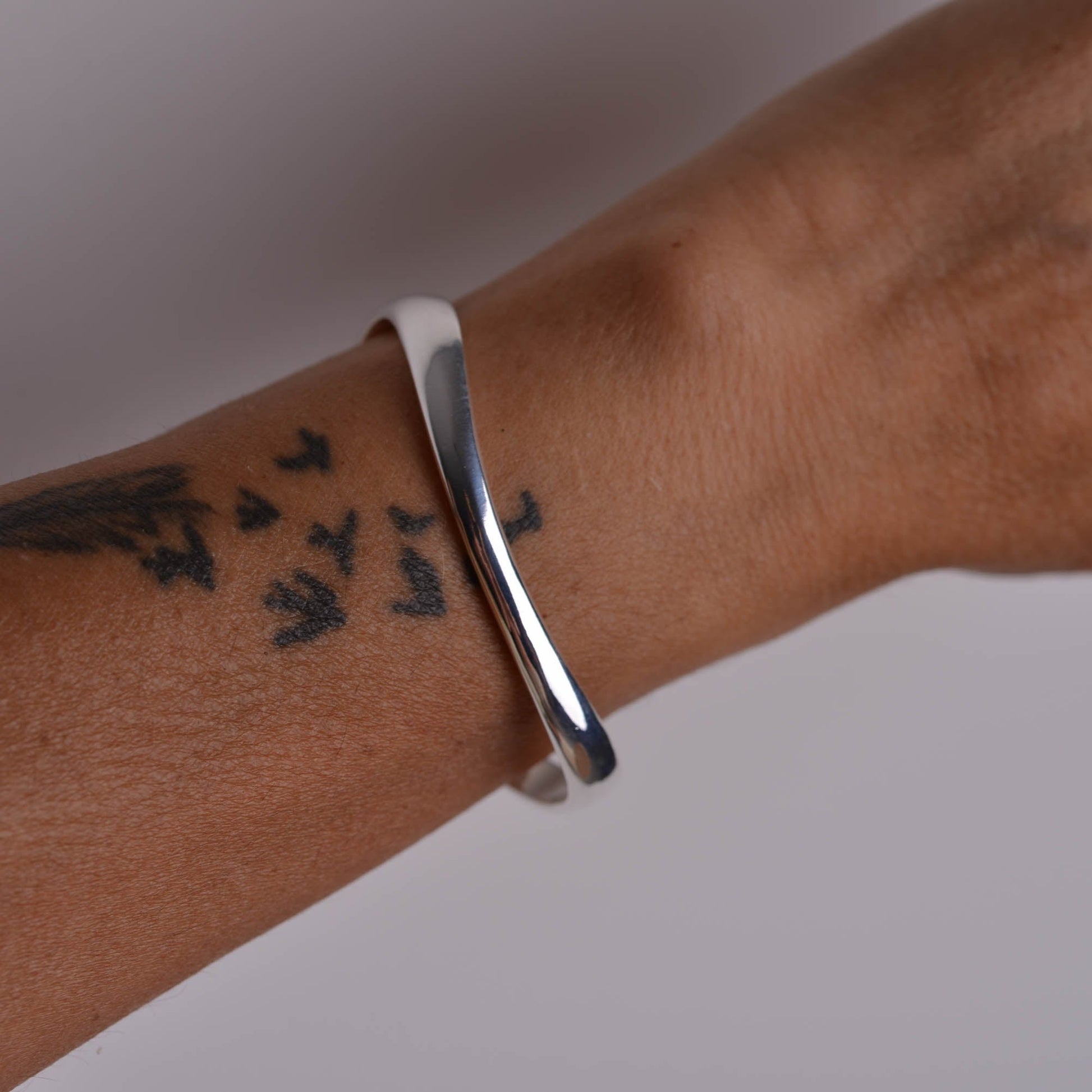 Solid Silver gabija Bracelet