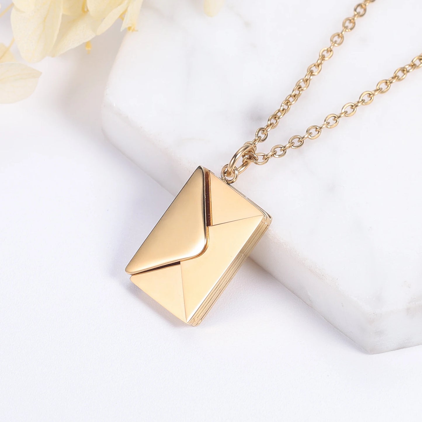 Custom Love Envelope Necklace