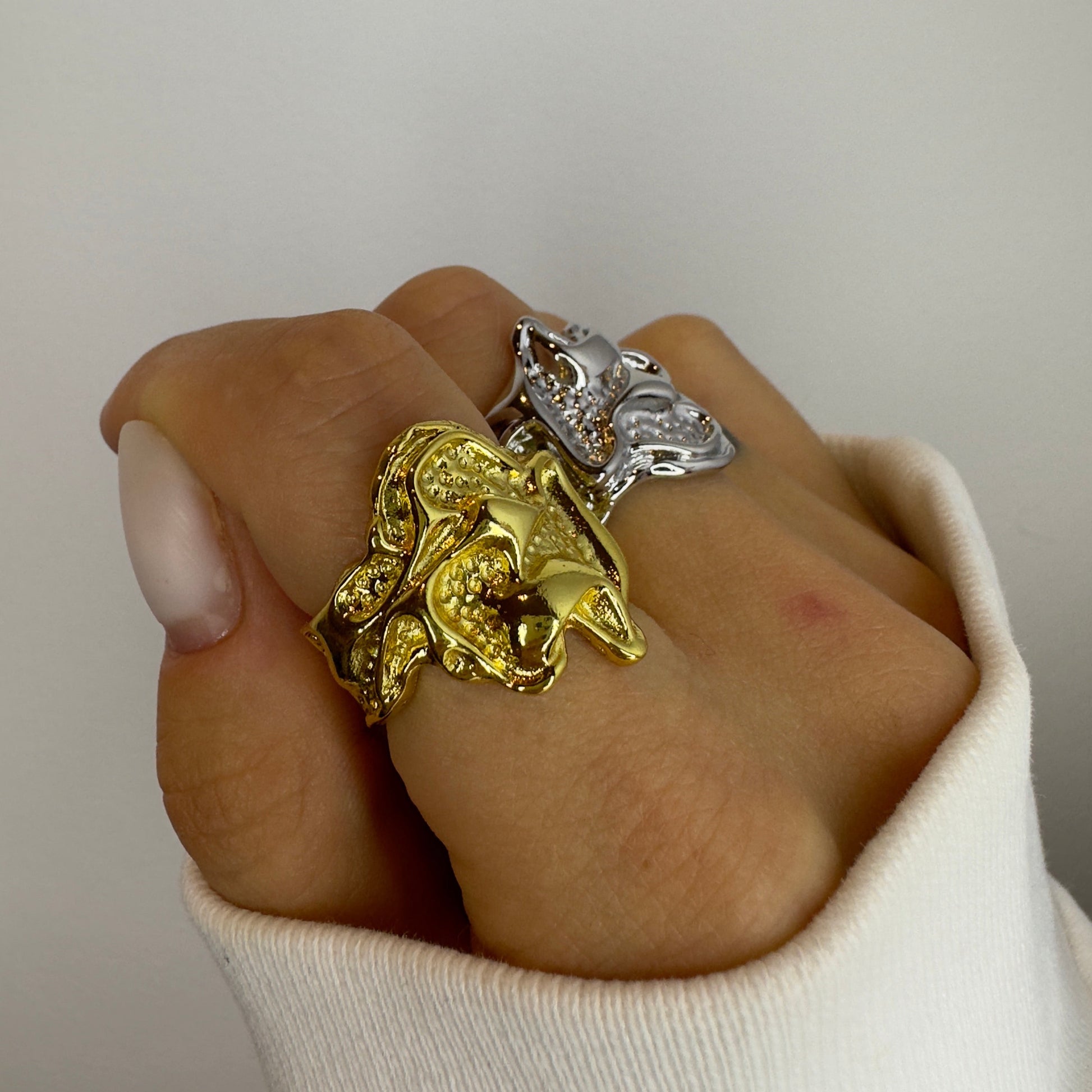 Chunky Molten Rings