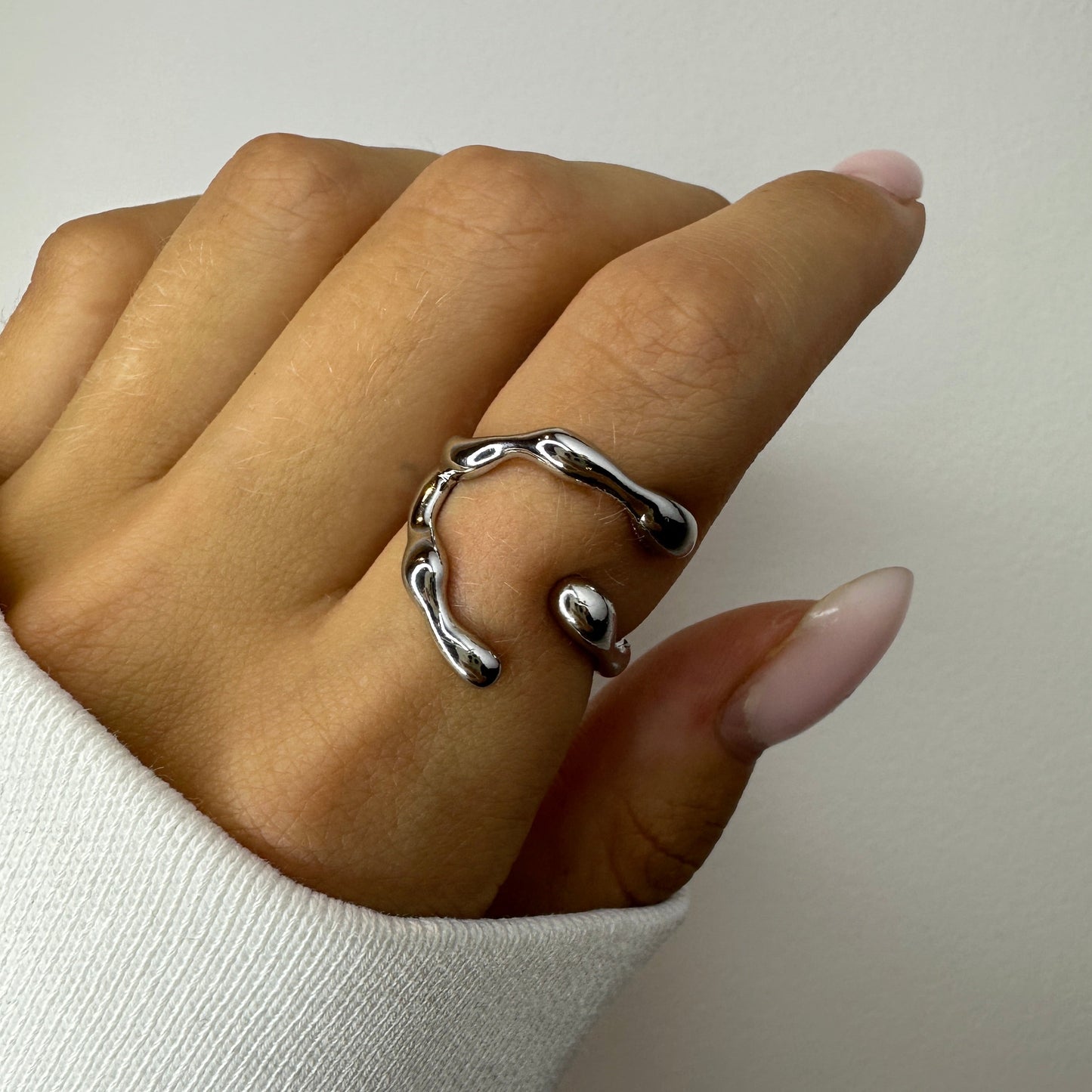 Chunky Silver Ring
