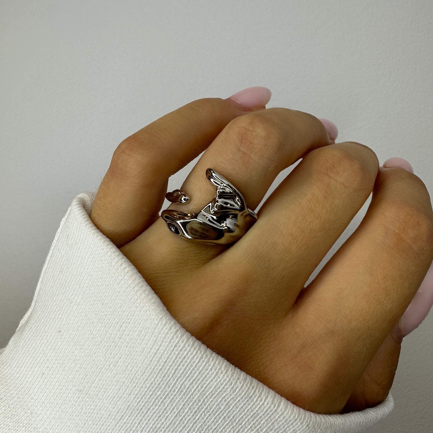 Irregular Silver Rings