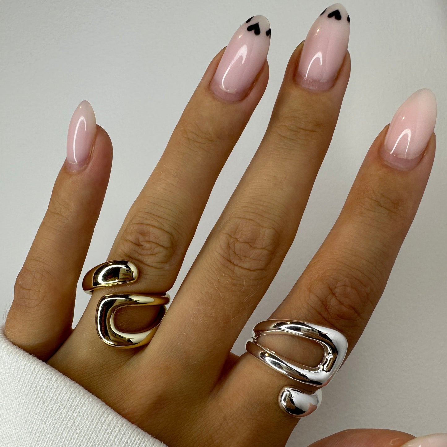 Geometric in Gold and Silver