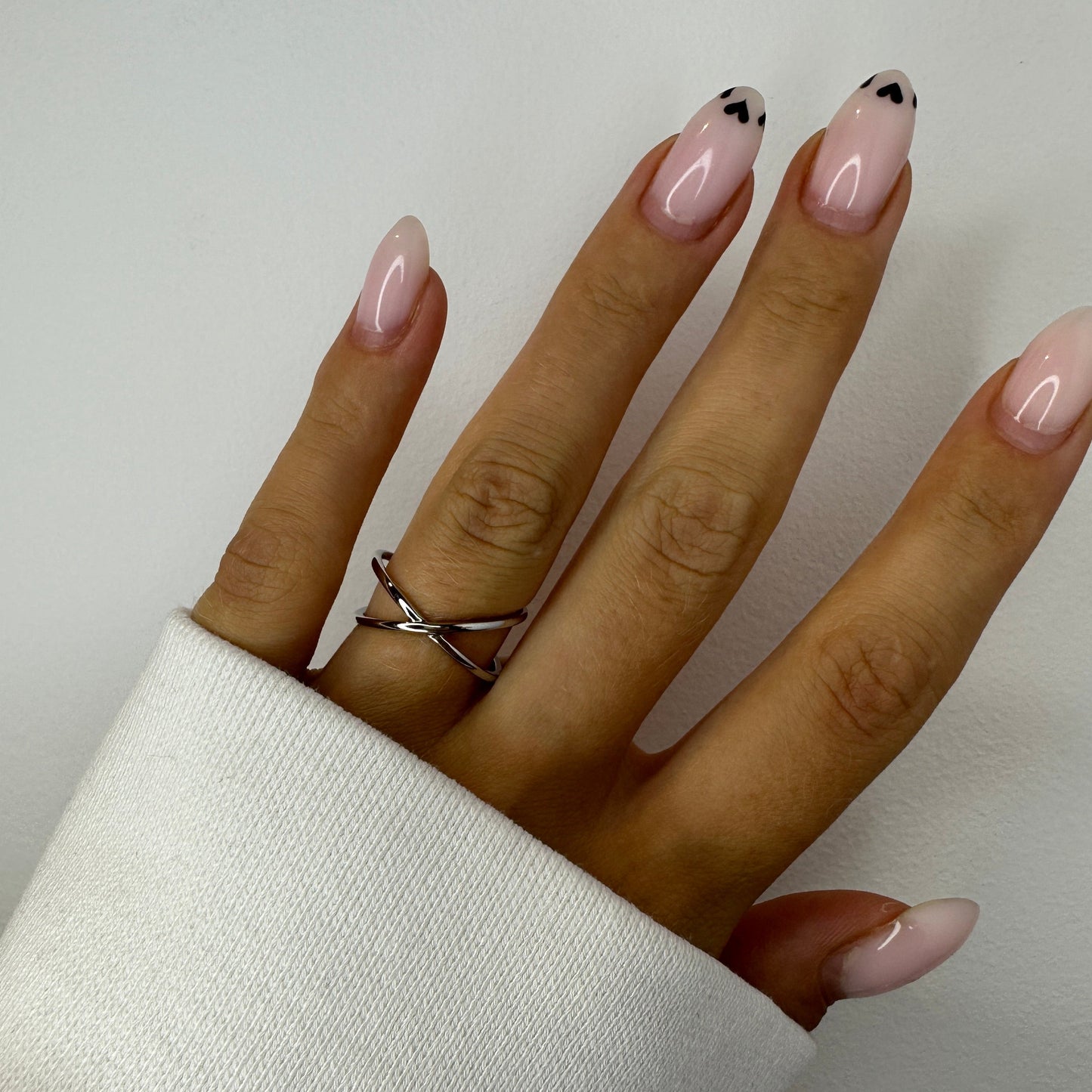 Silver Criss Cross Ring