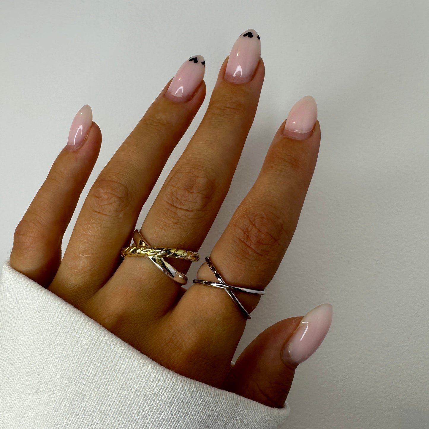 Silver Criss Cross Ring