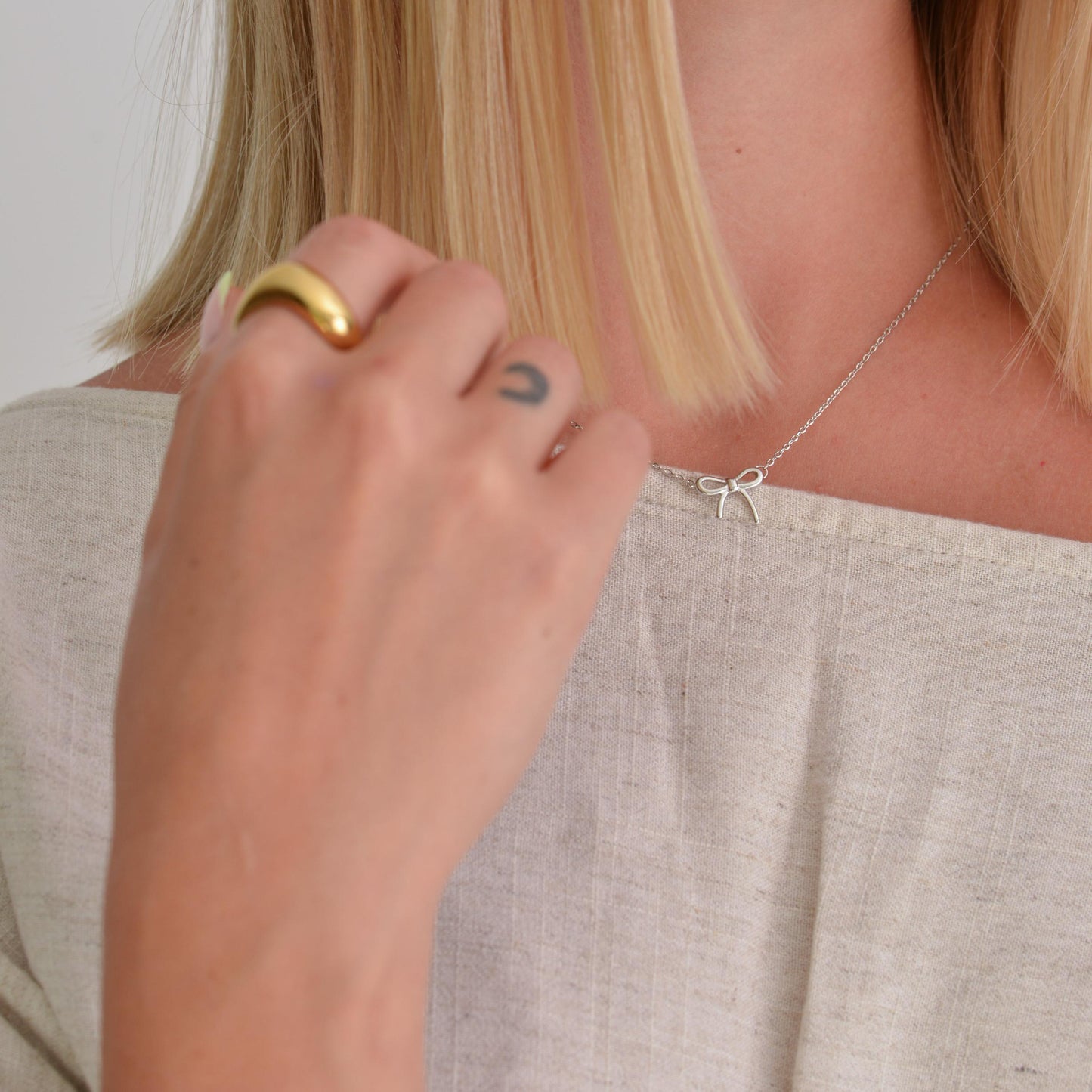 Infinity Silver Necklace