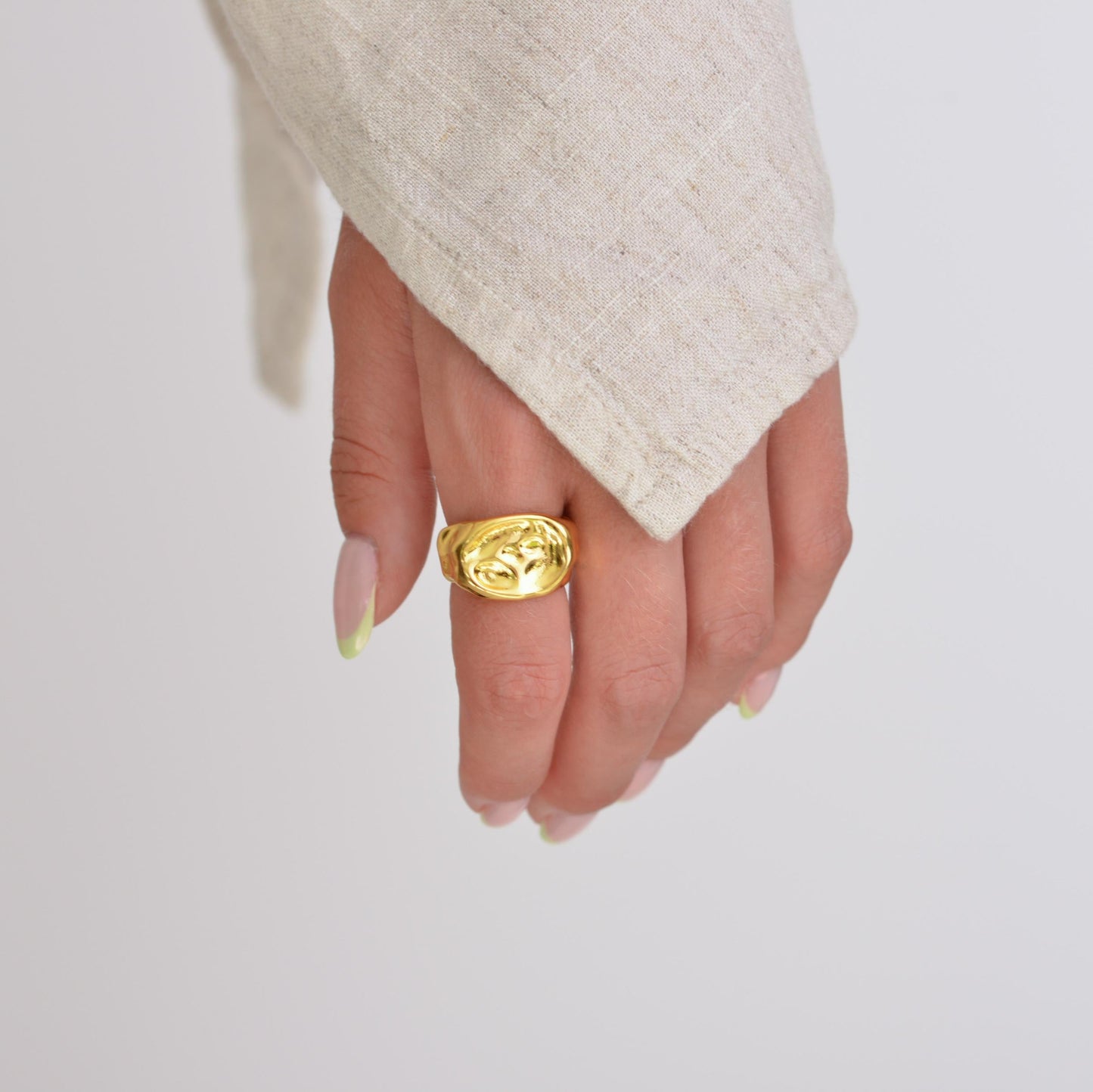 Terra Bold Chunky Gold Ring