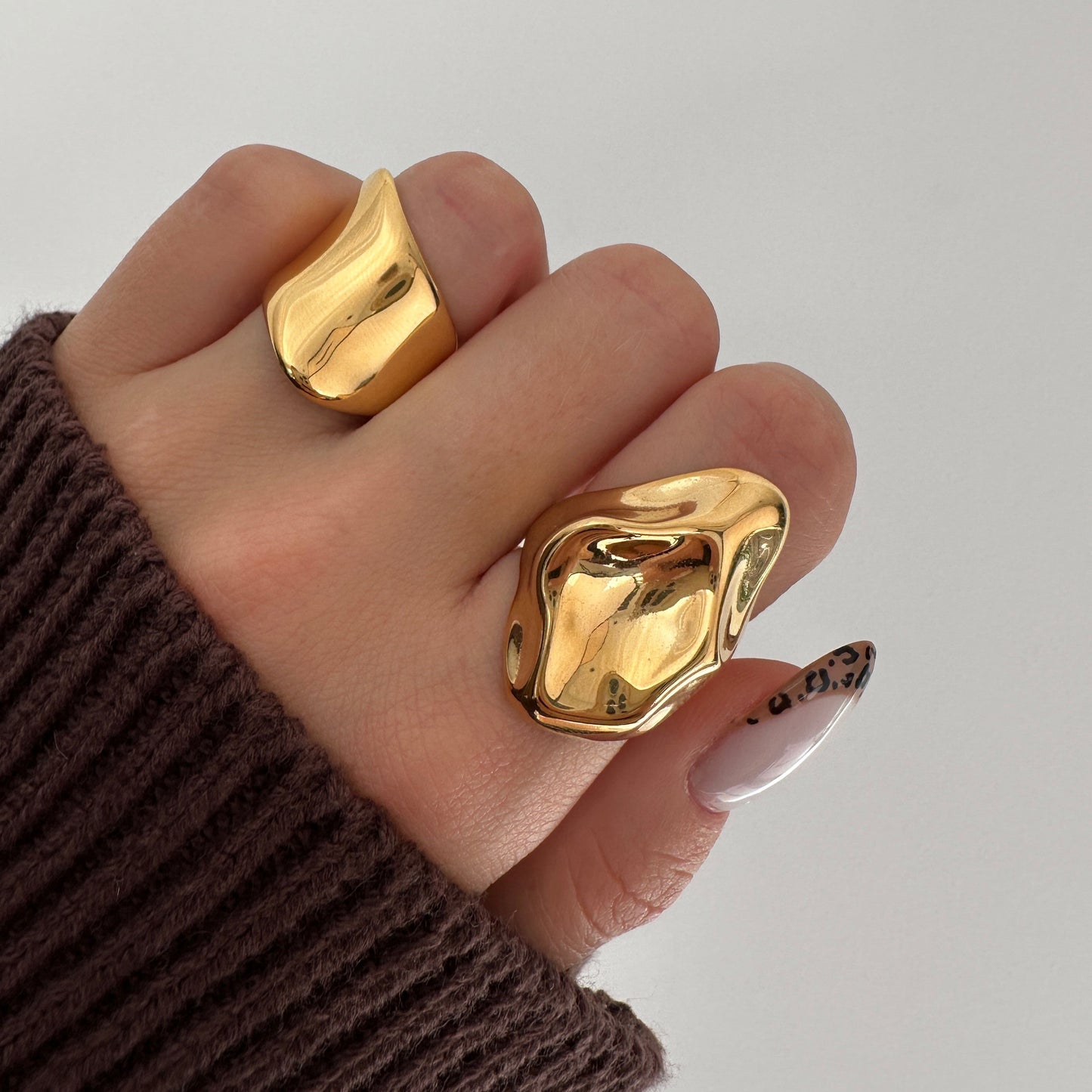 Hammered Texture Rings