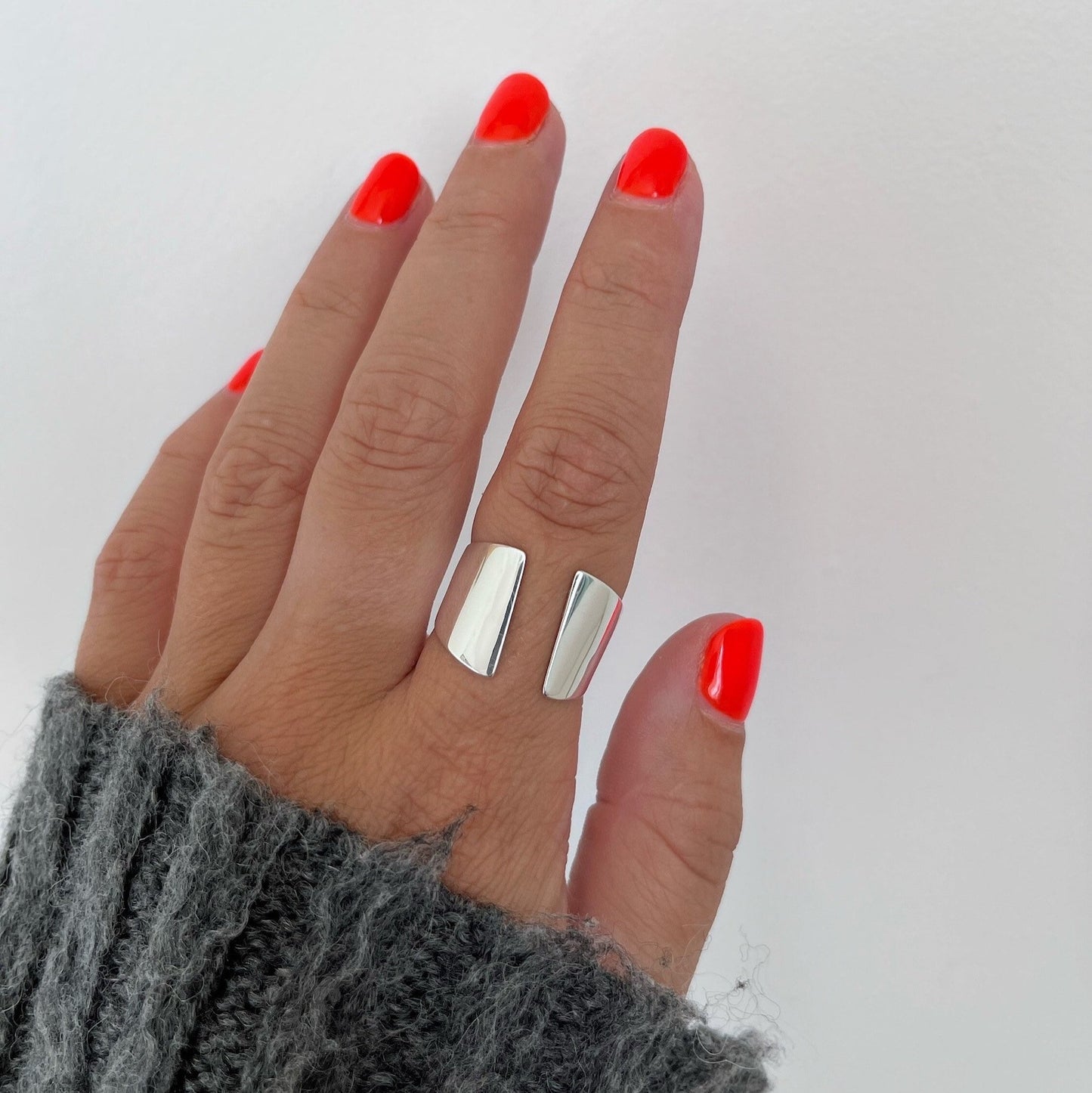 Adjustable Silver Ring