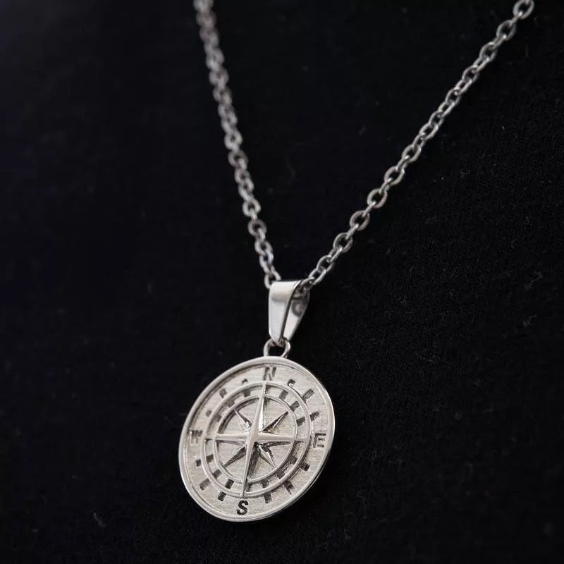 Men's Compass Pendant