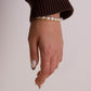 18k Gold Natural Pearl Bracelet