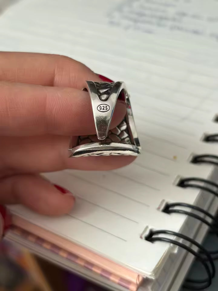 Heavy Thick S925 Ring