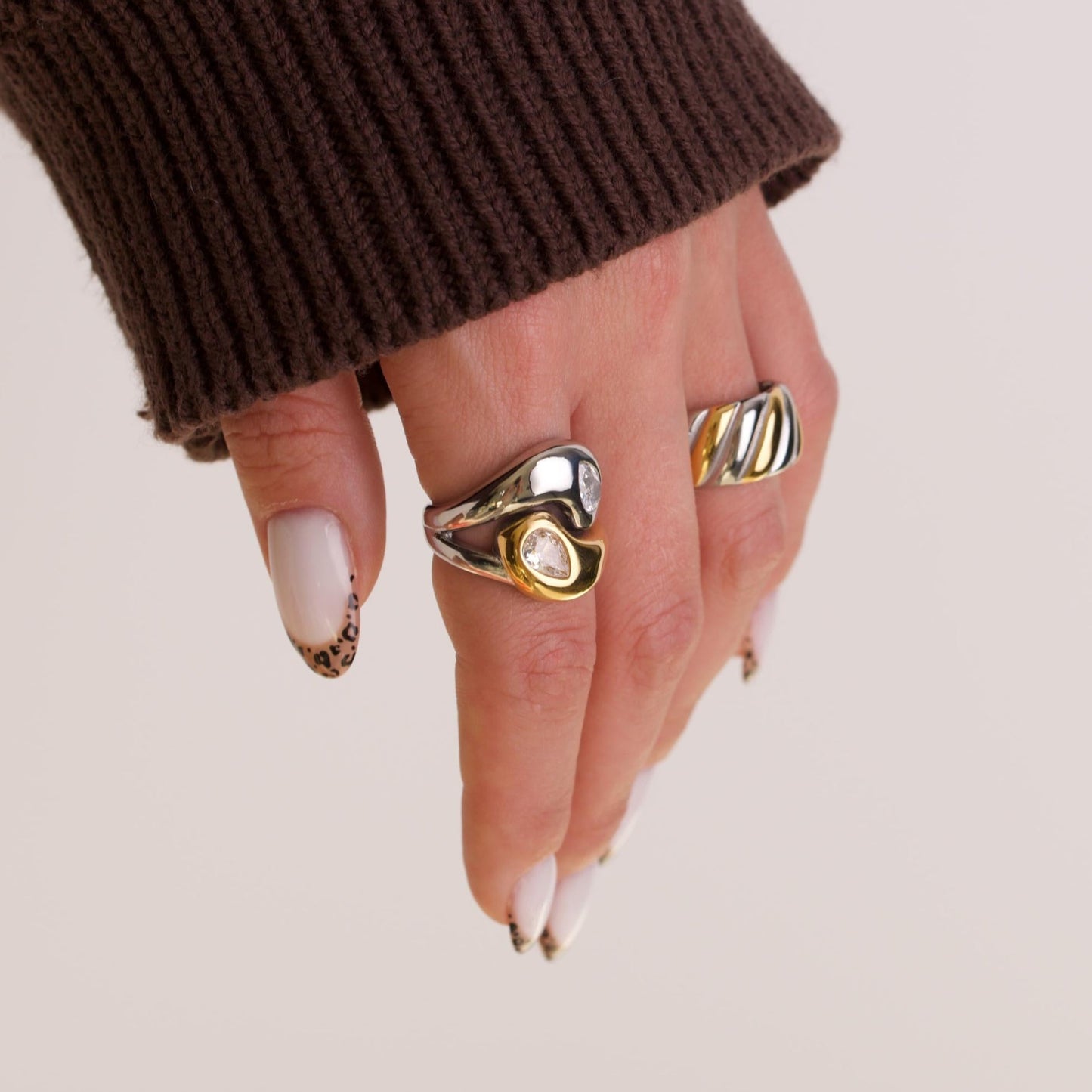 Aluna Dome Gold Ring