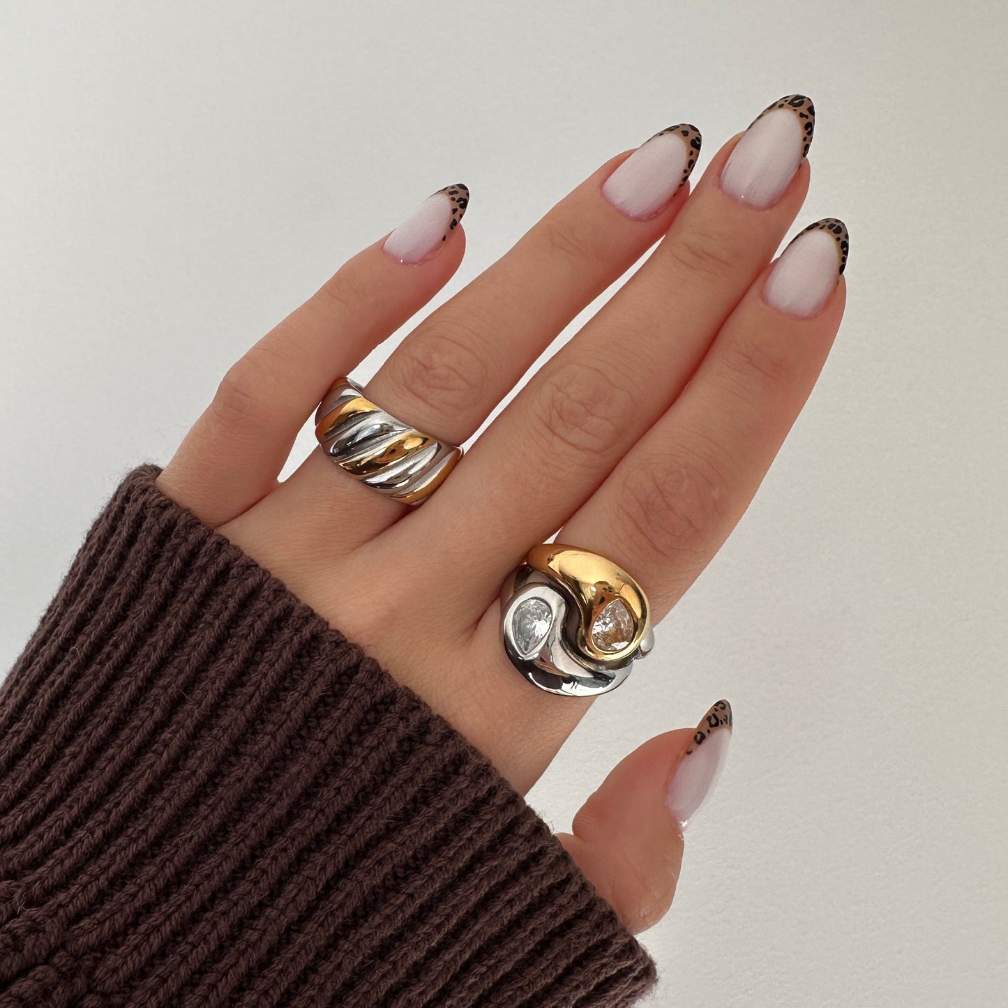 Aluna Dome Gold Ring