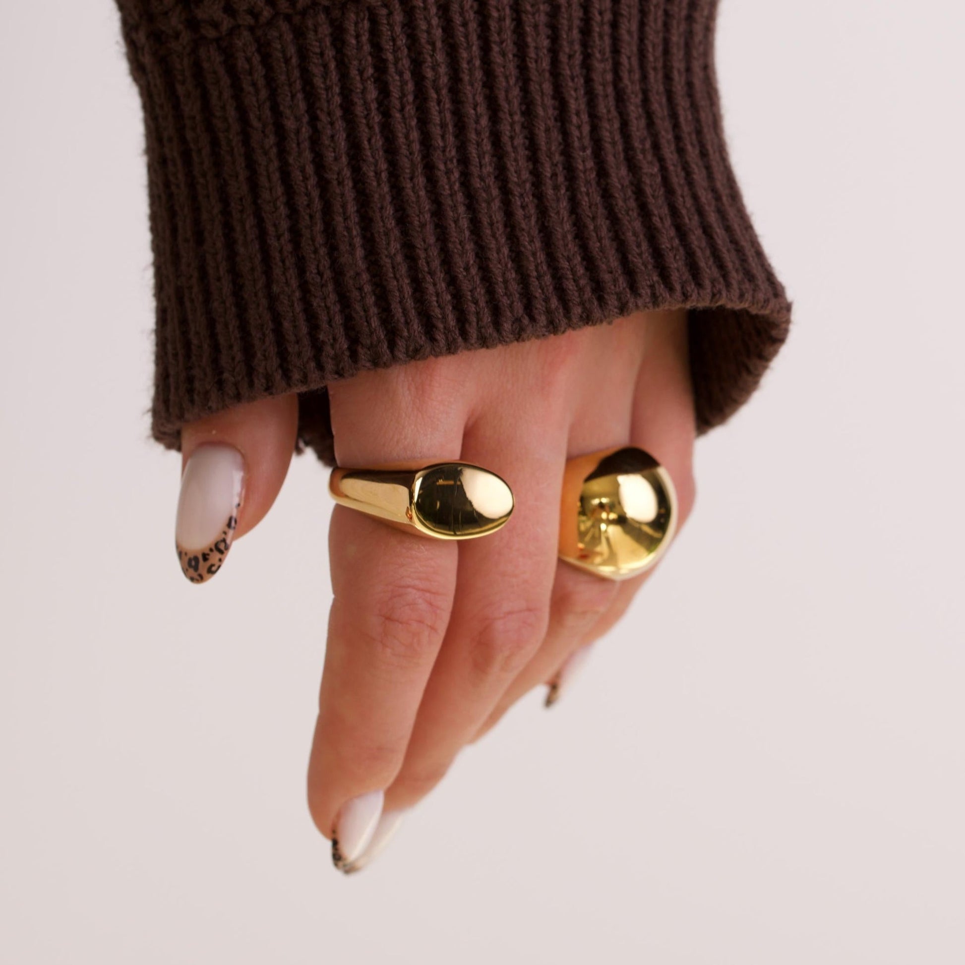 Chunky Gold Rings 
