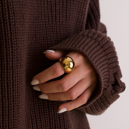 Chunky Gold Rings 