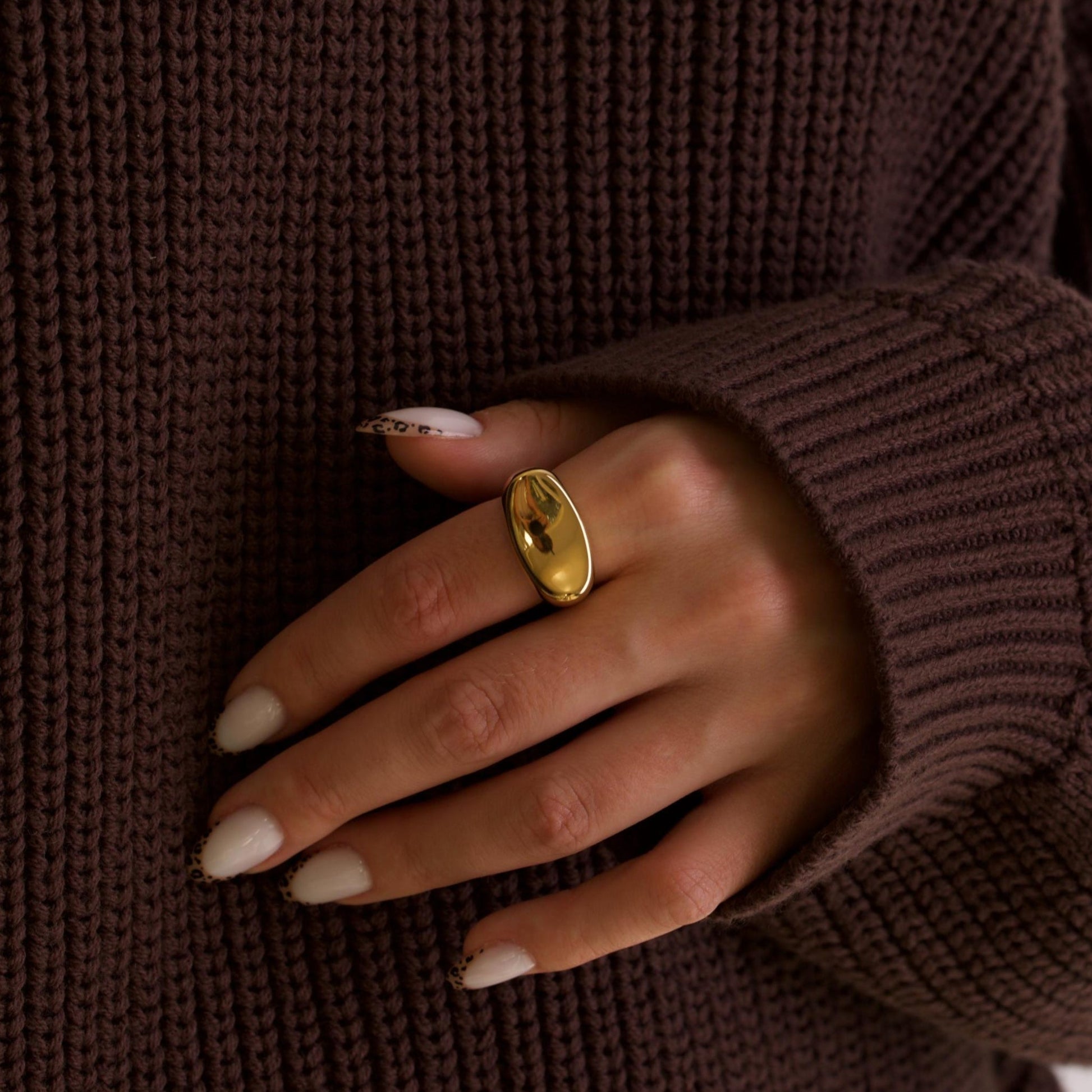 Chunky Gold Rings 