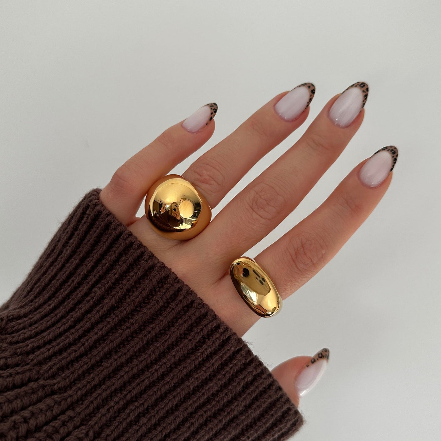 Chunky Gold Rings 