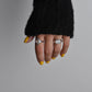 Cubic Zirconia Silver Ring