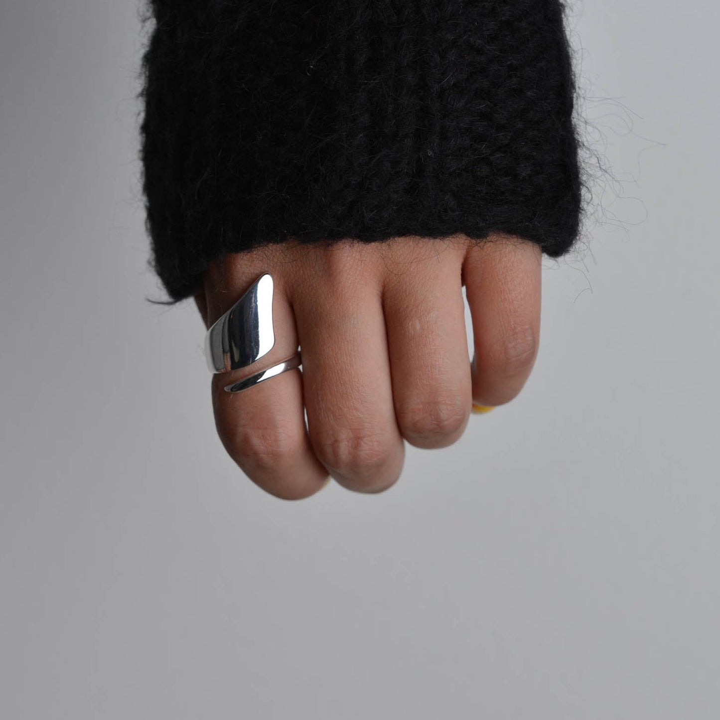 Sharp Tale Silver Ring