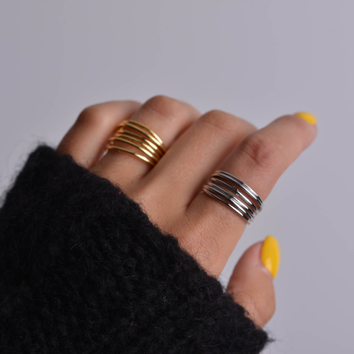 Chunky Dainty Rings