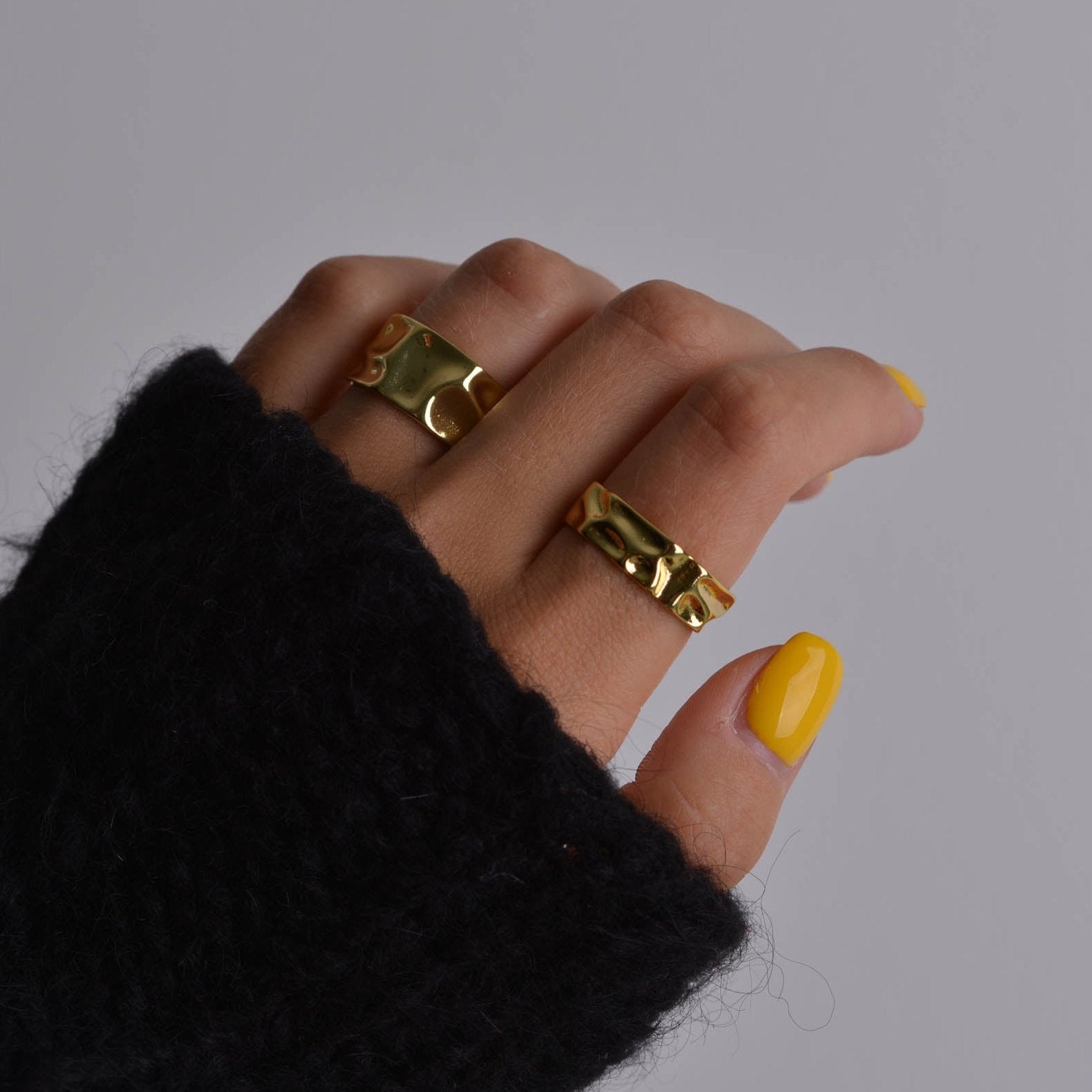 Chunky Gold Rings