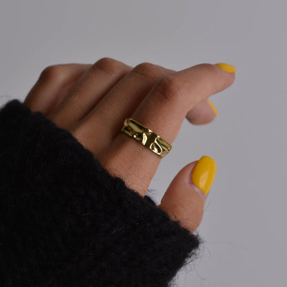 Chunky Gold Rings