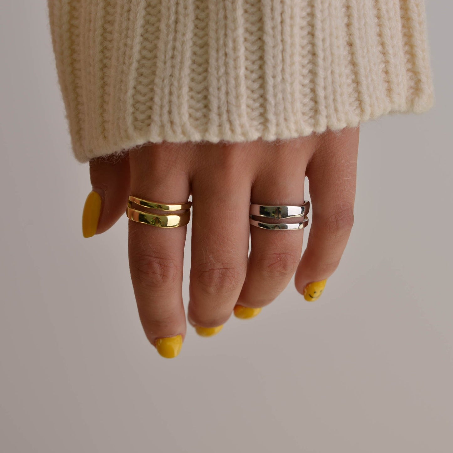 Double Layer Ring