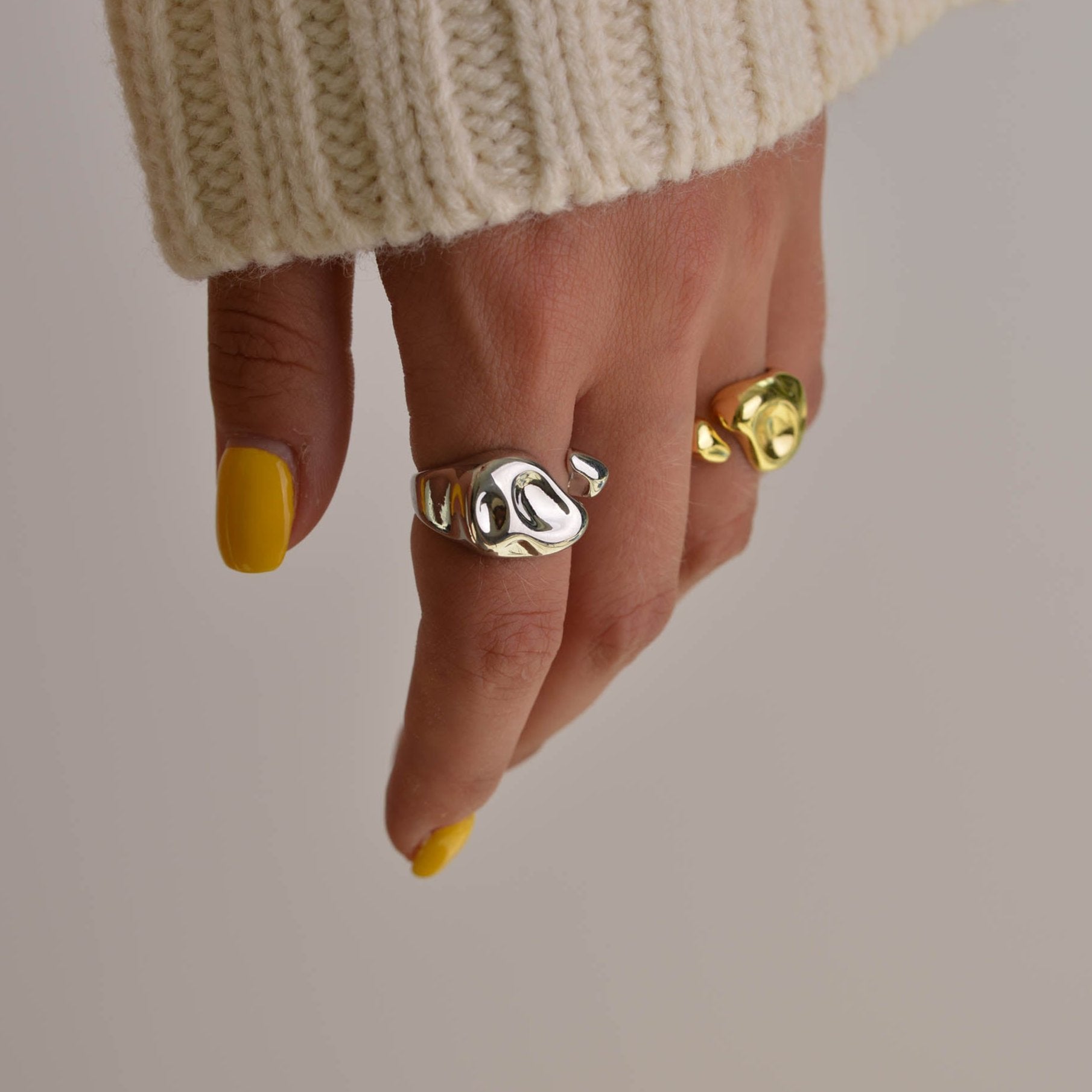 Chunky Silver Ring