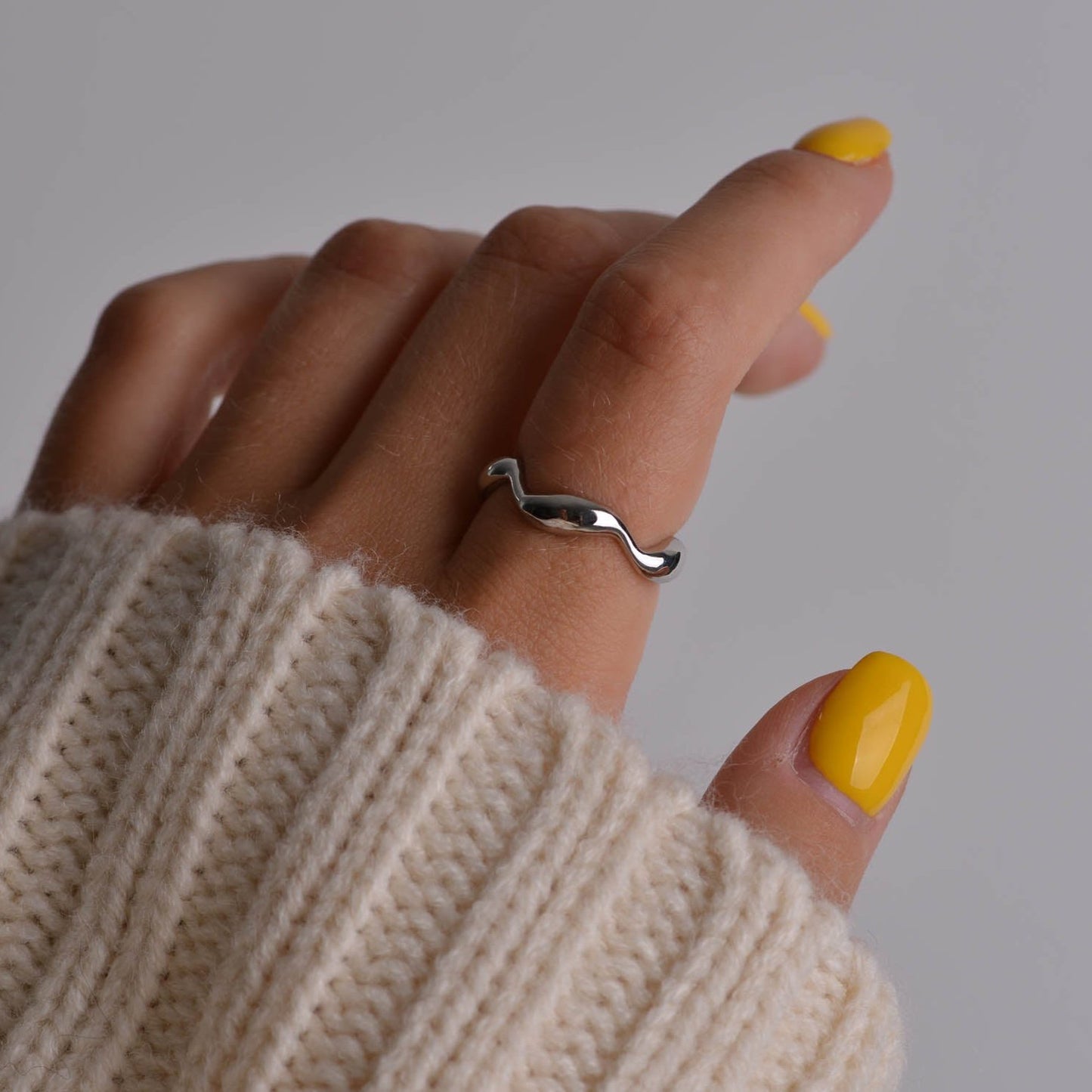 Twisted Gold and Silver Ring