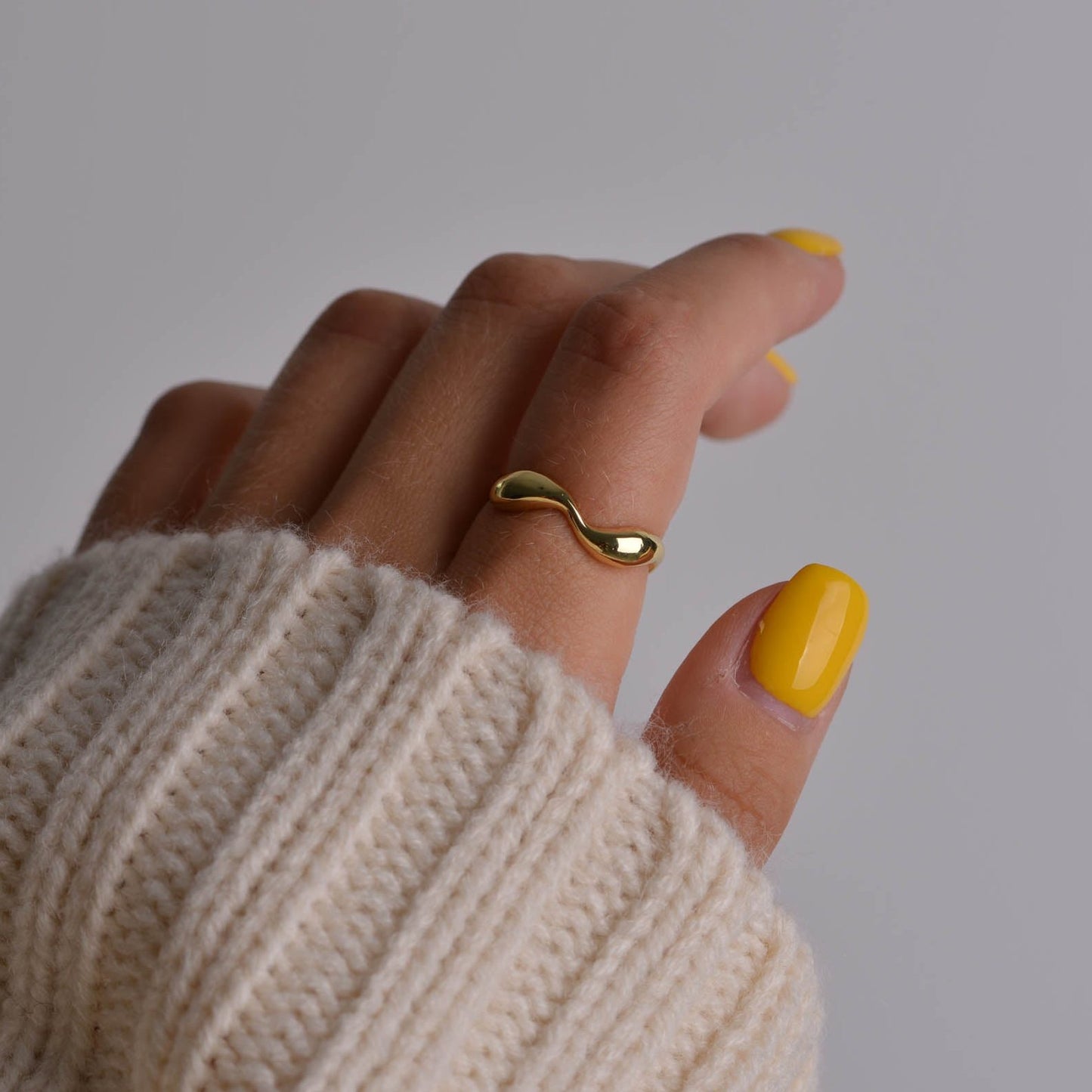 Twisted Gold and Silver Ring