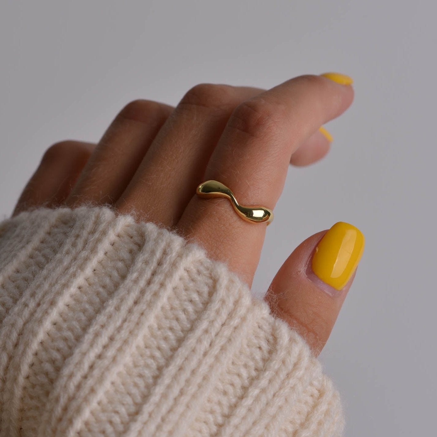 Twisted Silver and Gold Ring