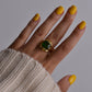 18k Gold Emerald Gemstone Ring