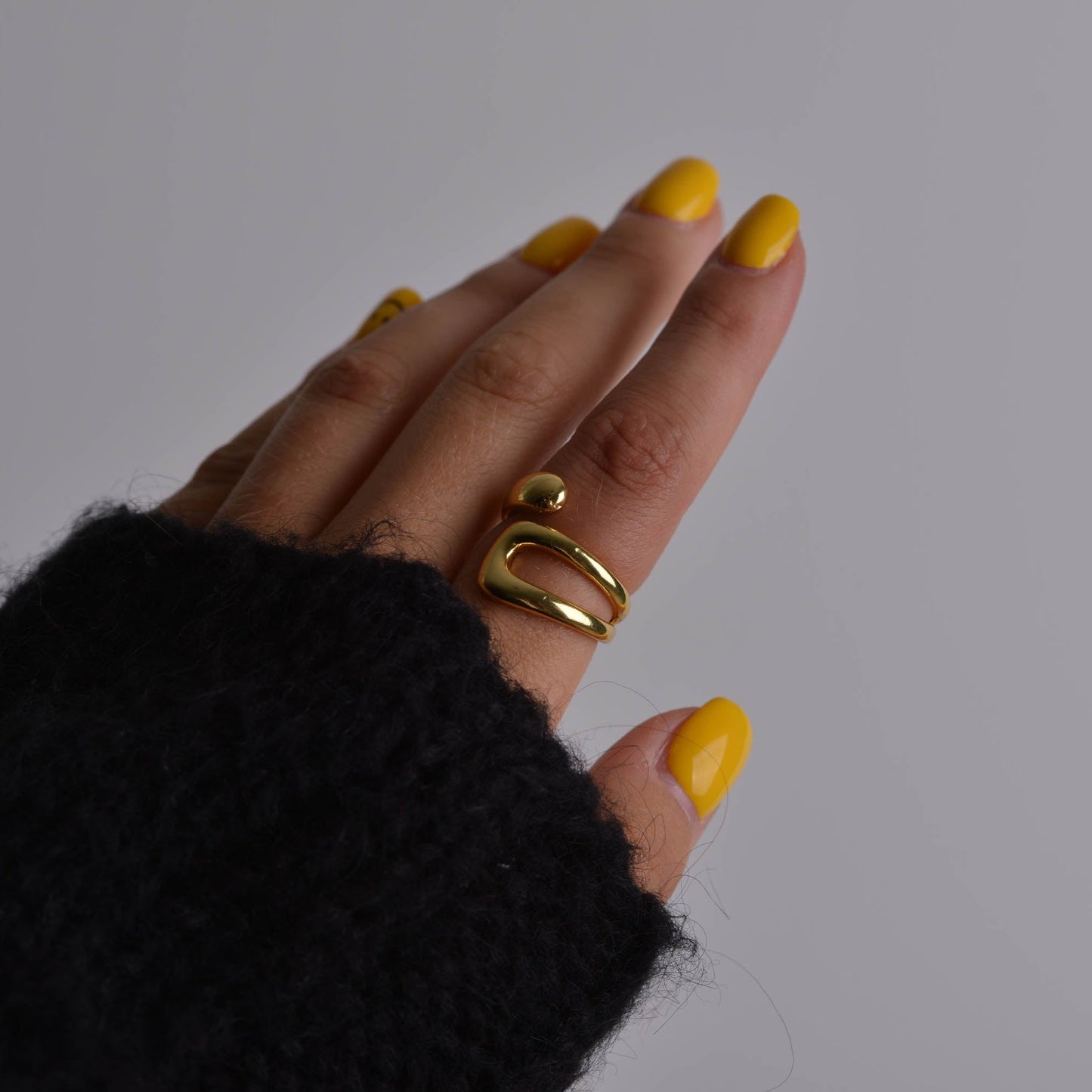 Gold Chunky Ring