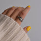 Sterling Silver Chunky Layer Ring