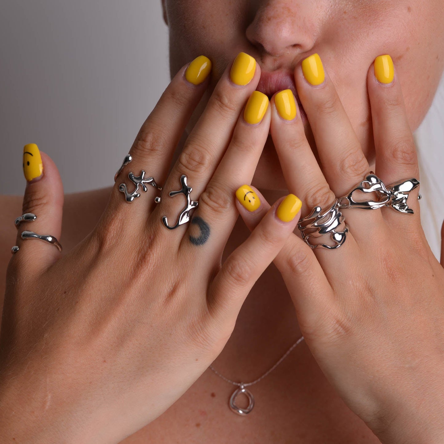 The Signature Mystery Silver Ring Bag