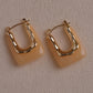 Chunky Gold Hoops