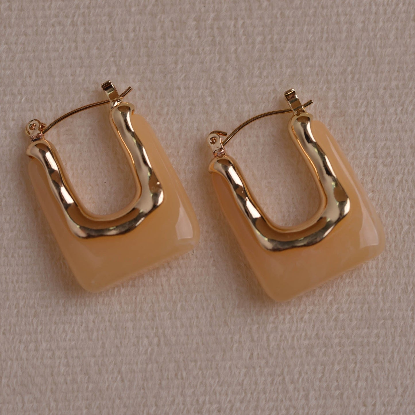 Chunky Gold Hoops