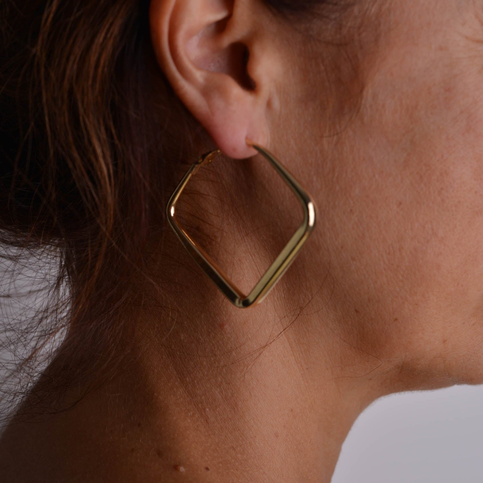 Large Square Earrings