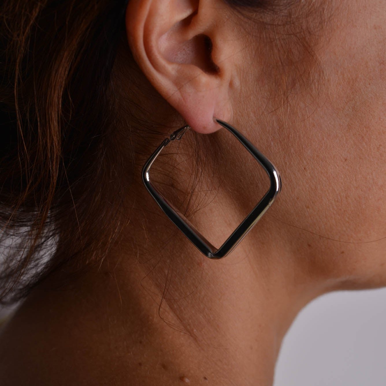 Large Square Earrings