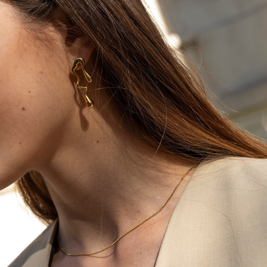 The Signature Mystery Silver Earring Bag