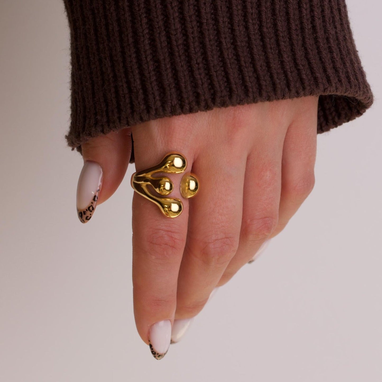 18k Gold Matching Rings